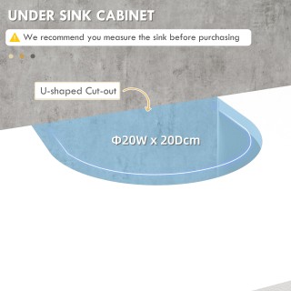 Ξύλινο Ντουλάπι Νιπτήρα 90 x 30 x 60 cm Kleankin 834-651V00WT Ξύλινο Ντουλάπι Νιπτήρα 90 x 30 x 60 cm Kleankin 834-651V00WT