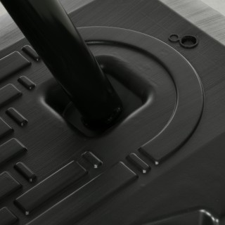 SPORTNOW Ατσάλινο στεφάνι μπάσκετ, ρυθμιζόμενο σε ύψος και φορητό μ...