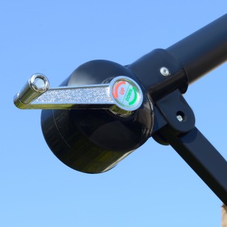 Ομπρέλα κήπου Outsunny με μανιβέλα ανοίγματος και ανακλινόμενο βραχ... Ομπρέλα κήπου Outsunny με μανιβέλα ανοίγματος και ανακλινόμενο βραχ...