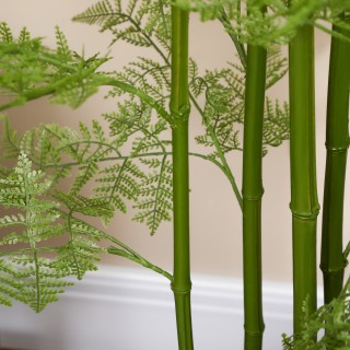 Τεχνητό φυτό Outsunny σε γλάστρα 155 εκ., Ψεύτικο πλαστικό φυτό για... Τεχνητό φυτό Outsunny σε γλάστρα 155 εκ., Ψεύτικο πλαστικό φυτό για...