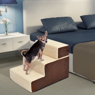 PawHut Dog Ladder 3 Μαλακά αφαιρούμενα και αντιολισθητικά σκαλοπάτι... PawHut Dog Ladder 3 Μαλακά αφαιρούμενα και αντιολισθητικά σκαλοπάτι...