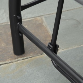 Outsunny Κούνια κήπου 3 θέσεων Μετατρέψιμη σε ξαπλώστρα με ρυθμιζόμ...