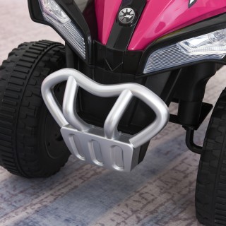 HOMCOM Quad for Kids Push Ride με Φώτα και Ήχους, 18-36 μηνών 370-0...
