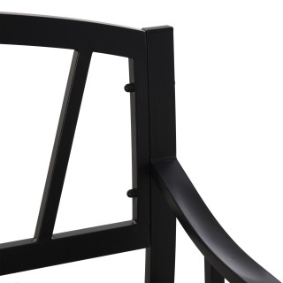 Outsunny Αδιάβροχος Μαύρος Μεταλλικός Πάγκος Κήπου, Σιδερένιος Πάγκ... Outsunny Αδιάβροχος Μαύρος Μεταλλικός Πάγκος Κήπου, Σιδερένιος Πάγκ...