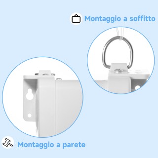 Κάλυμμα Προβολέα HOMCOM 120 16:9 Μηχανοκίνητο με Τηλεχειριστήριο, Τ... Κάλυμμα Προβολέα HOMCOM 120 16:9 Μηχανοκίνητο με Τηλεχειριστήριο, Τ...