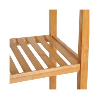 Ραφιέρα Μπάνιου από Μπαμπού με 4 Ράφια και 1 Ντουλάπι 33 x 36 x 140... Ραφιέρα Μπάνιου από Μπαμπού με 4 Ράφια και 1 Ντουλάπι 33 x 36 x 140...