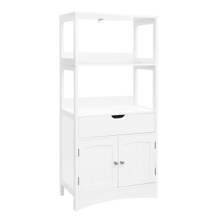 Ραφιέρα Μπάνιου με 2 Ράφια και 1 Ντουλάπι 60 x 122 x 32.5 cm Songmi... Ραφιέρα Μπάνιου με 2 Ράφια και 1 Ντουλάπι 60 x 122 x 32.5 cm Songmi...