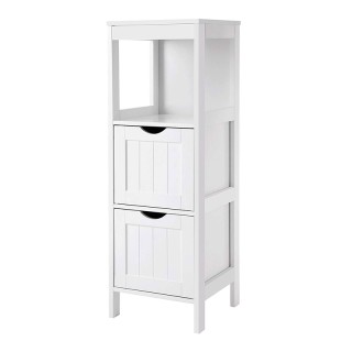 Ραφιέρα Μπάνιου με 3 Ράφια και 2 Συρτάρια 30 x 30 x 89 cm VASAGLE B...