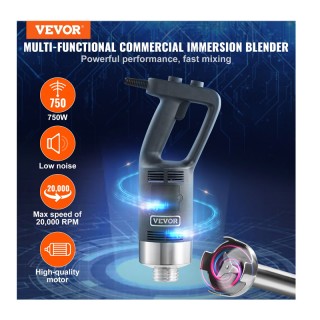 Ραβδομπλέντερ Χειρός με Άξονα 304 mm 750 W VEVOR ZXSCJBQYCBSDJVG6KV2 Ραβδομπλέντερ Χειρός με Άξονα 304 mm 750 W VEVOR ZXSCJBQYCBSDJVG6KV2