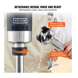 Ραβδομπλέντερ Χειρός με Άξονα 304 mm 750 W VEVOR ZXSCJBQYCBSDJVG6KV2 Ραβδομπλέντερ Χειρός με Άξονα 304 mm 750 W VEVOR ZXSCJBQYCBSDJVG6KV2