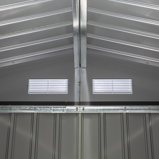 Υπόστεγο κήπου Outsunny με 2 συρόμενες πόρτες και 4 αεραγωγούς από ...