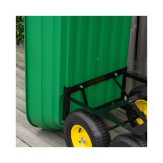 Ρυμουλκούμενο Καρότσι Κήπου με Ανατροπή 125 Lt Outsunny 845-636V01 Ρυμουλκούμενο Καρότσι Κήπου με Ανατροπή 125 Lt Outsunny 845-636V01