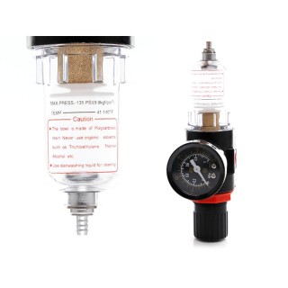 Ρυθμιστής Πίεσης Αέρος με Υδατοπαγίδα 1/4 TAGRED TA137 Ρυθμιστής Πίεσης Αέρος με Υδατοπαγίδα 1/4 TAGRED TA137