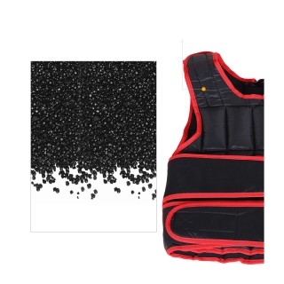 Ρυθμιζόμενο Γιλέκο με Βάρος 20 Kg Χρώματος Κόκκινο - Μαύρο HOMCOM A... Ρυθμιζόμενο Γιλέκο με Βάρος 20 Kg Χρώματος Κόκκινο - Μαύρο HOMCOM A...