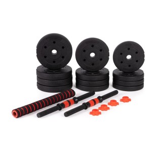 Ρυθμιζόμενο Σετ με Μπάρα Γυμναστικής και Αλτήρες 20 Kg 2 σε 1 Moder... Ρυθμιζόμενο Σετ με Μπάρα Γυμναστικής και Αλτήρες 20 Kg 2 σε 1 Moder...