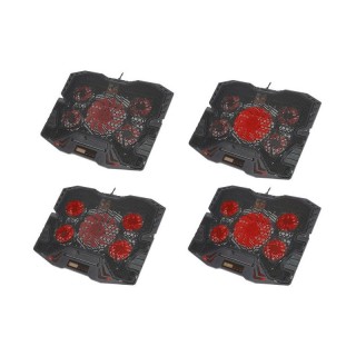 Ρυθμιζόμενη Βάση Ψύξης για Laptop έως 17″ με 5 Ανεμιστήρες και LCD ... Ρυθμιζόμενη Βάση Ψύξης για Laptop έως 17″ με 5 Ανεμιστήρες και LCD ...