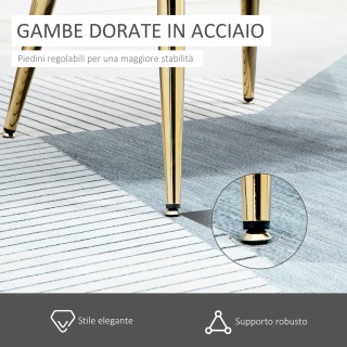 HOMCOM Επενδυμένη Βελούδινη Πολυθρόνα με Πλάτη Shell για Υπνοδωμάτι... HOMCOM Επενδυμένη Βελούδινη Πολυθρόνα με Πλάτη Shell για Υπνοδωμάτι...