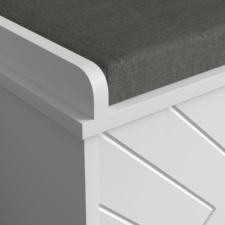 HOMCOM πάγκος παπουτσιών που εξοικονομεί χώρο με μαξιλάρι και πτυσσ... HOMCOM πάγκος παπουτσιών που εξοικονομεί χώρο με μαξιλάρι και πτυσσ...