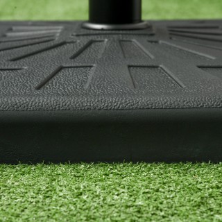 Outsunny 19kg και 51x51x32cm βάση ομπρέλας από ρητίνη και χάλυβα γι...