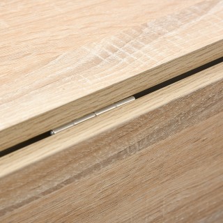 Πτυσσόμενο Τραπέζι κονσόλας HOMCOM με Ράφι, Πτυσσόμενο Τραπεζάκι Σα... Πτυσσόμενο Τραπέζι κονσόλας HOMCOM με Ράφι, Πτυσσόμενο Τραπεζάκι Σα...