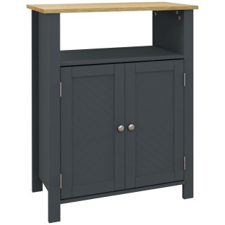 kleankin Ντουλάπα μπάνιου 3 ραφιών από MDF και μοριοσανίδα με ρυθμι... kleankin Ντουλάπα μπάνιου 3 ραφιών από MDF και μοριοσανίδα με ρυθμι...