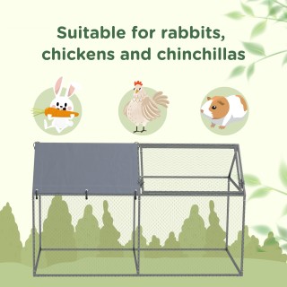 PawHut Steel Animal Cage με υφασμάτινη οροφή Oxford και μανταλάκια,... PawHut Steel Animal Cage με υφασμάτινη οροφή Oxford και μανταλάκια,...