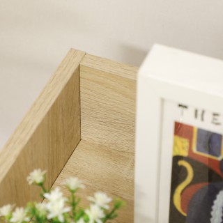 Συρταριέρα γραφείου ξύλινη Vinsetto με 4 συρτάρια, ρόδες και υπερυψ...