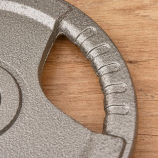 HOMCOM Σετ 6 δίσκων βάρους για Barbell Συνολικό Βάρος 35kg - Γκρι A...