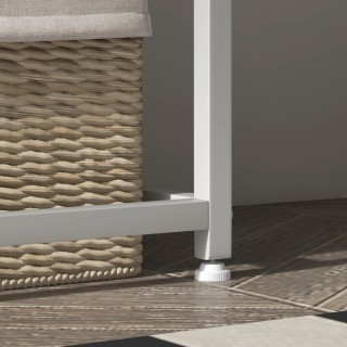 Τραπέζι κονσόλας εισόδου HOMCOM με ανοιχτό ράφι, σε ατσάλι και μορι... Τραπέζι κονσόλας εισόδου HOMCOM με ανοιχτό ράφι, σε ατσάλι και μορι...