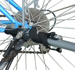 PawHut Πτυσσόμενο Ρυμουλκούμενο για κατοικίδια ποδηλάτου, ασπρόμαυρ...