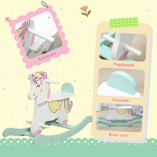 AIYAPLAY Κουνιστό Άλογο για παιδιά 1-3 ετών με λαβές MDF, πλάτη και... AIYAPLAY Κουνιστό Άλογο για παιδιά 1-3 ετών με λαβές MDF, πλάτη και...