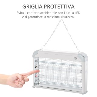 Outsunny Electric Mosquito Lamp 20W, 37,5x8,5x26,5cm 849-011 Outsunny Electric Mosquito Lamp 20W, 37,5x8,5x26,5cm 849-011