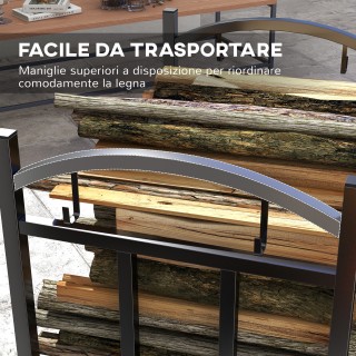 Outsunny, 3 επιπέδων, χωριζόμενη μεταλλική βάση κορμού με γάντζους ... Outsunny, 3 επιπέδων, χωριζόμενη μεταλλική βάση κορμού με γάντζους ...