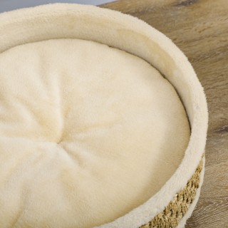 PawHut Cot για μικρά σκυλιά και γάτες σε μοριοσανίδα με υπερυψωμένο...