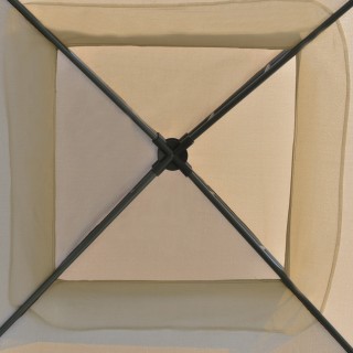 Outsunny 3x3m Metal Garden Gazebo με κουνουπιέρα και στέγη 2 επιπέδ... Outsunny 3x3m Metal Garden Gazebo με κουνουπιέρα και στέγη 2 επιπέδ...