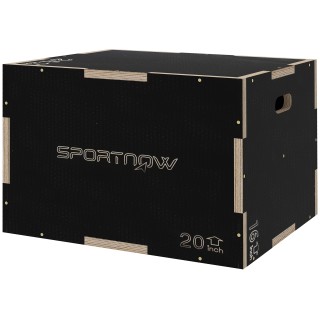 SPORTNOW Plyometric Jump Box σε 3 ύψη σε αντιολισθητικό ξύλο, 61-51... SPORTNOW Plyometric Jump Box σε 3 ύψη σε αντιολισθητικό ξύλο, 61-51...