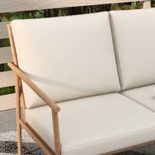 Outsunny Garden Lounge με καναπέ, 2 πολυθρόνες και 2 τραπέζια σαλον... Outsunny Garden Lounge με καναπέ, 2 πολυθρόνες και 2 τραπέζια σαλον...