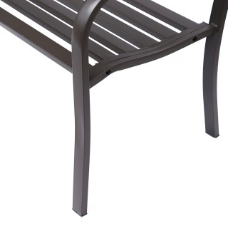 Outsunny Εξωτερικός Πάγκος από Χυτοσίδηρο με Πλάτη με Διακοσμητικά ... Outsunny Εξωτερικός Πάγκος από Χυτοσίδηρο με Πλάτη με Διακοσμητικά ...