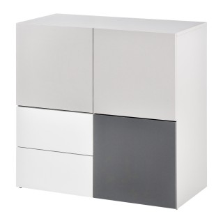 Ντουλάπι πολλαπλών χρήσεων HOMCOM με συρτάρια και πόρτες, Έπιπλα γρ...