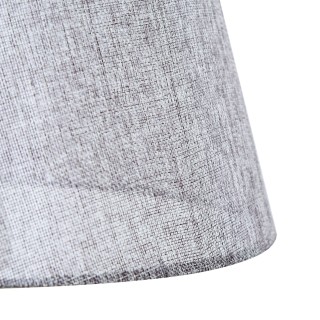 HOMCOM Ξύλινο Φωτιστικό δαπέδου με 3 Ράφια και Υφασμάτινο Αμπαζούρ,...