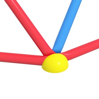 Outsunny Climbing Dome για παιδιά 3-8 ετών, Μεταλλική κατασκευή για... Outsunny Climbing Dome για παιδιά 3-8 ετών, Μεταλλική κατασκευή για...