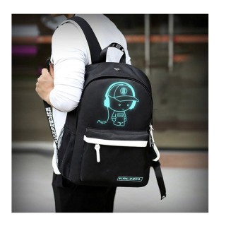Σακίδιο Πλάτης με Ανακλαστικά και Θύρα Φόρτισης USB Kruzzel 19374 Σακίδιο Πλάτης με Ανακλαστικά και Θύρα Φόρτισης USB Kruzzel 19374