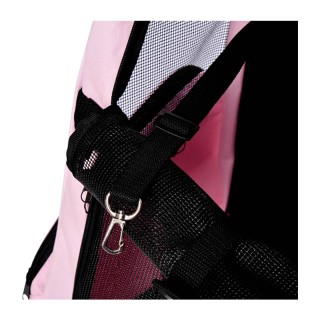 Σακίδιο Πλάτης - Τρόλεϊ για Μεταφορά Κατοικίδιων Χρώματος Ροζ PawHu...