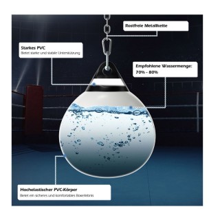 Σάκος Μποξ Νερού 45 x 58 cm Costway SP37882WH Σάκος Μποξ Νερού 45 x 58 cm Costway SP37882WH