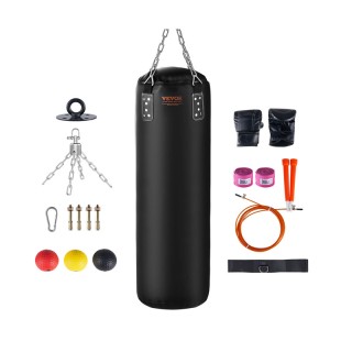 Σάκος Πυγμαχίας με Αλυσίδα και Γάντια 120 cm VEVOR SDXLXGSSD4FT0327QV0 Σάκος Πυγμαχίας με Αλυσίδα και Γάντια 120 cm VEVOR SDXLXGSSD4FT0327QV0