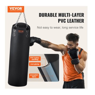Σάκος Πυγμαχίας με Αλυσίδα και Γάντια 120 cm VEVOR SDXLXGSSD4FT0327QV0 Σάκος Πυγμαχίας με Αλυσίδα και Γάντια 120 cm VEVOR SDXLXGSSD4FT0327QV0