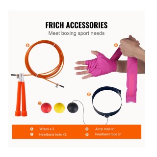 Σάκος Πυγμαχίας με Αλυσίδα και Γάντια 120 cm VEVOR SDXLXGSSD4FT0327QV0 Σάκος Πυγμαχίας με Αλυσίδα και Γάντια 120 cm VEVOR SDXLXGSSD4FT0327QV0