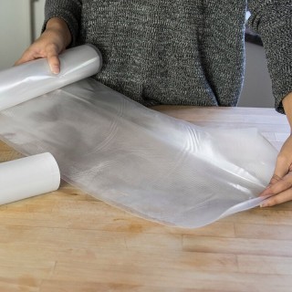 Σακούλες για Αεροστεγές Σφράγισμα Τροφίμων 20 x 600 cm 2 Ρολά Cecot...