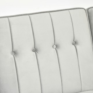 HOMCOM 3θέσιος καναπές-κρεβάτι με υποπόδιο και ανακλινόμενη πλάτη, ...