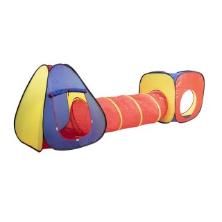 Σετ 2 Pop Up Παιδικές Σκηνές με Τούνελ Bakaji 8054143007916 Σετ 2 Pop Up Παιδικές Σκηνές με Τούνελ Bakaji 8054143007916